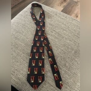 DANGGI Man New York City Statue of Liberty, Necktie EUC